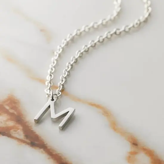 Sterling Silver Alphabet Charm by Bead Landing&trade; M {3}