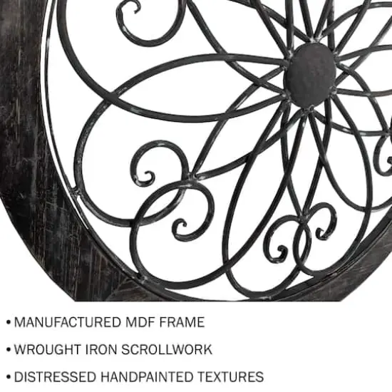 Hastings Home 24" Medallion Openwork Wall D&eacute;cor {6}