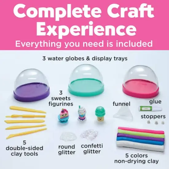 Creativity for Kids&reg; Make Your Own Water Globes Sweet Treats {3}