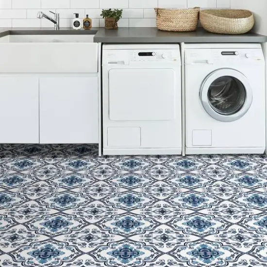 FloorPops Marrakesh Peel & Stick Floor Tiles {3}
