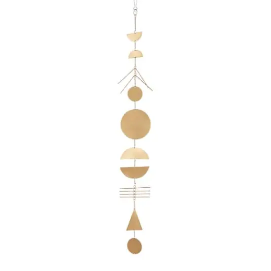 48" Gold Metal Eclectic Wind Chime, 2ct. {1}