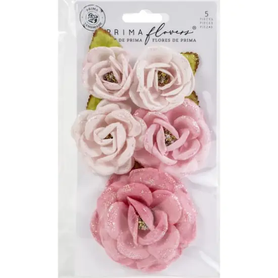 Prima® With Love Collection True Friends Mulberry Paper Flowers {1}