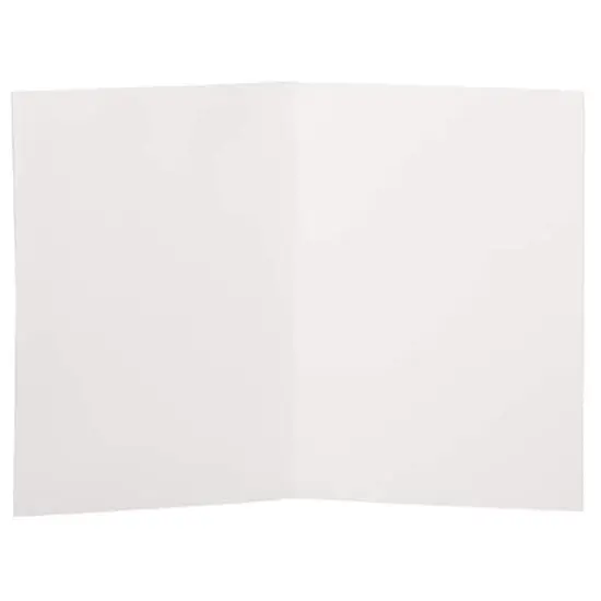 JAM Paper Thank You Card Set with Silver Border, 25ct. Silver/White {6}