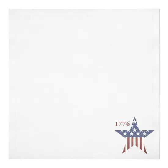 Designs Direct 1776 Star Cotton Twill Napkin {1}