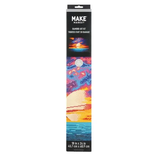 Planet Sunset Diamond Art Kit by Make Market&reg; {4}