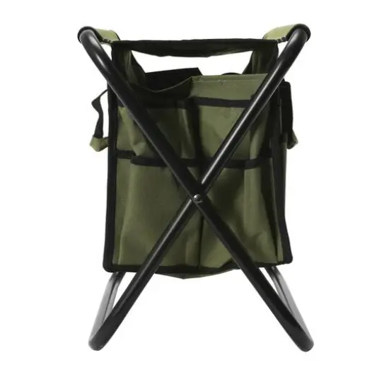 Household Essentials Collapsible Utility Stool Green {5}