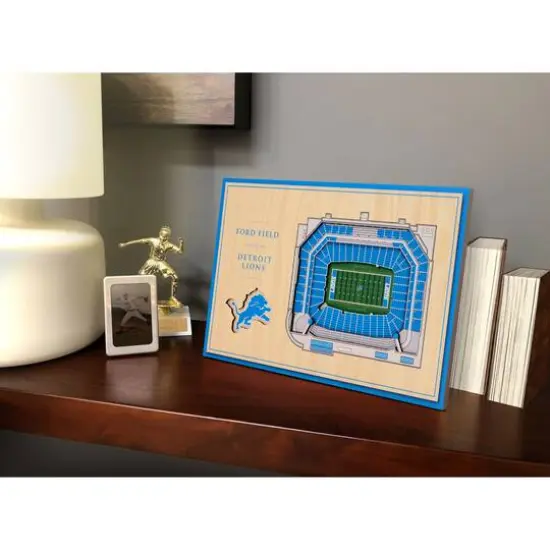 NFL 3D StadiumViews Desktop Display Detroit Lions {3}