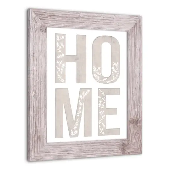 Neutral Home Western Framed Print White {3}