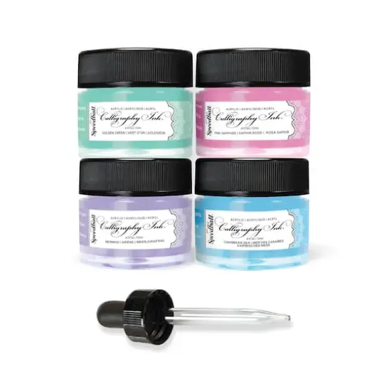 Speedball&reg; Iridescent Calligraphy Ink Set {3}