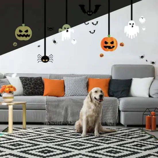 RoomMates Glow In The Dark Halloween Peel & Stick Giant Decals {4}