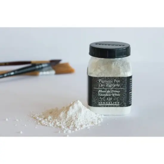 Sennelier Dry Pigment 116 Titanium White {4}