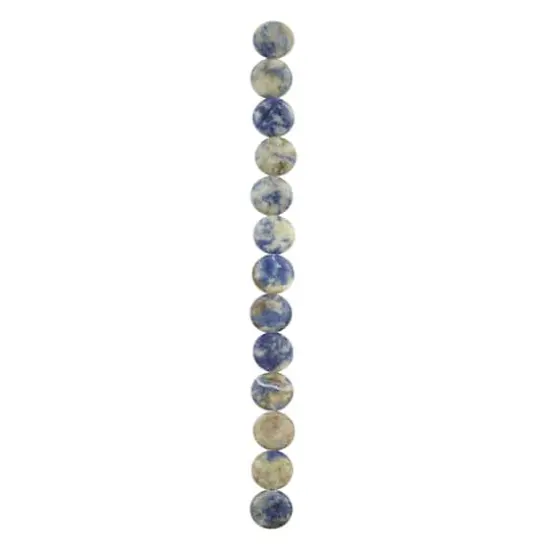 Sodalite Coin Beads, 14mm by Bead Landing&trade; {4}
