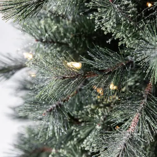 7ft. Pre-Lit Stella Pine Artificial Christmas Tree, Warm White LED Lights by Ashland&reg;  {3}