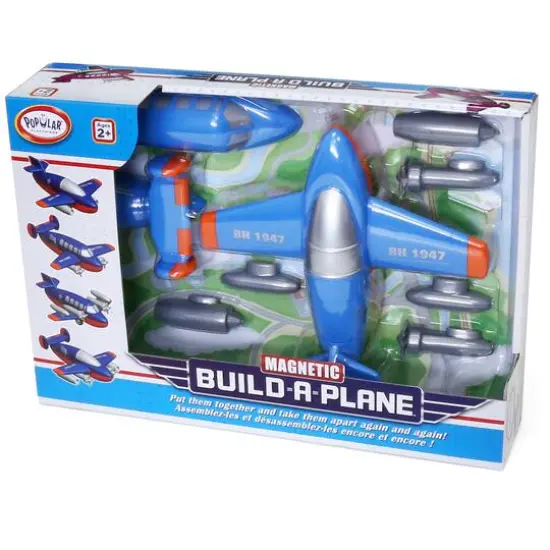 Popular Playthings&reg; Magnetic Build-a-Plane&trade; {3}