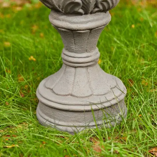 Glitzhome&reg; 22.5" Artichoke Garden Statue Gray {6}