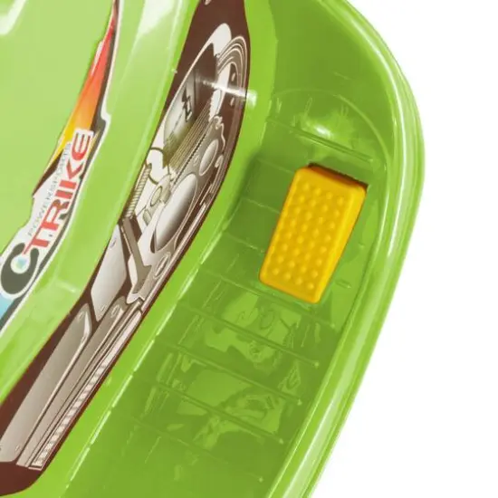 Toy Time Ride-On 3 Wheel Motorcycle Green {8}