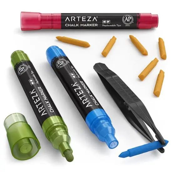 Arteza&reg; 42 Liquid Chalk Markers Set {4}