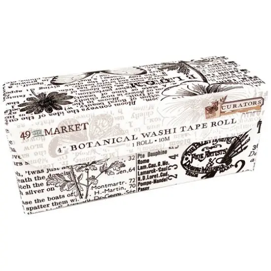 49 And Market Curators Essential 4'' Botanical Washi Tape Roll, 33ft. {3}