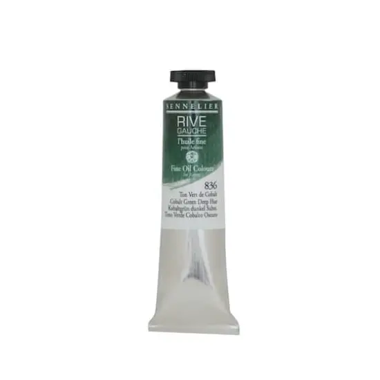 Sennelier Rive Gauche Oil Paint, 40mL 836 Cobalt Green Deep Hue {1}