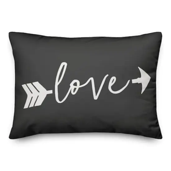 Love Arrow Throw Pillow {1}