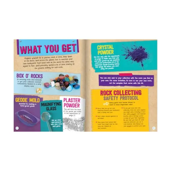 Klutz&reg; Maker Lab: Rocks, Gems & Geodes {6}