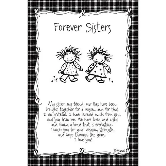 Children of the Inner Light&reg; by Marci Art Forever Sisters Plaque {1}