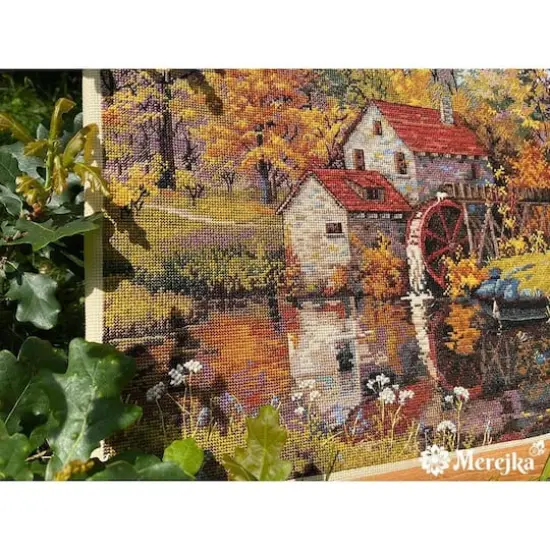 Merejka Watermill Counted Cross Stitch Kit {4}