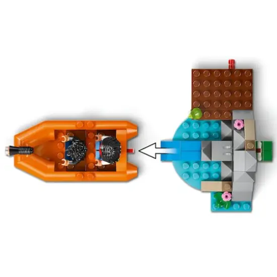 LEGO&reg; Jurassic World T. rex River Escape Dinosaur Figure Building Set 76975 {7}