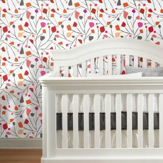 RoomMates Red Terrazzo Branch Peel & Stick Wallpaper {6}
