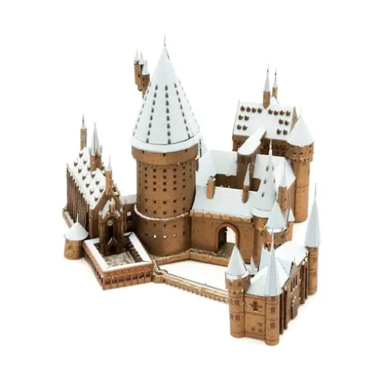 Metal Earth&reg; ICONX Harry Potter&trade; Hogwarts in Snow 3D Metal Model Kit {3}