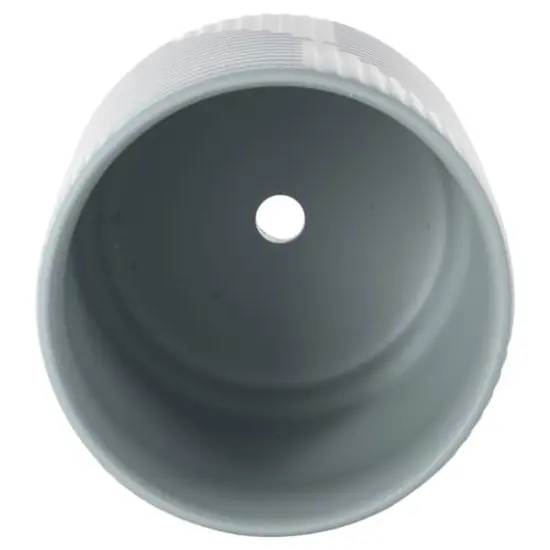 Gray Ceramic Geometric Planter Set {4}