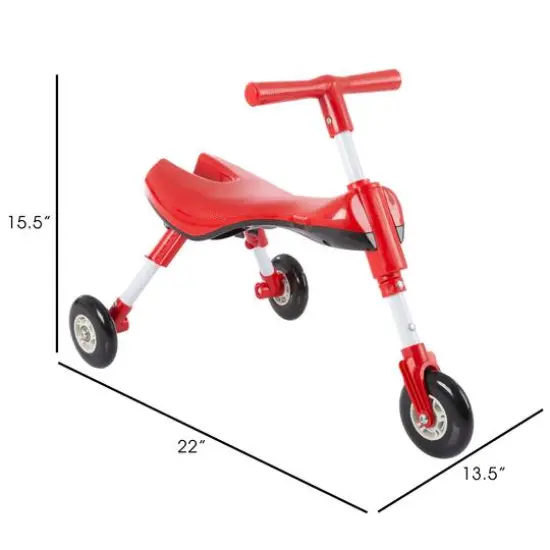 Toy Time Red Glide Tricycle {8}