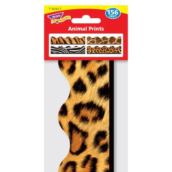 Trend Enterprises® Terrific Trimmers® Animal Prints Border Variety Pack, 312ft. {5}