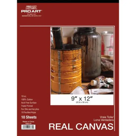 Pro Art&reg; Real Canvas Painting Pad {1}