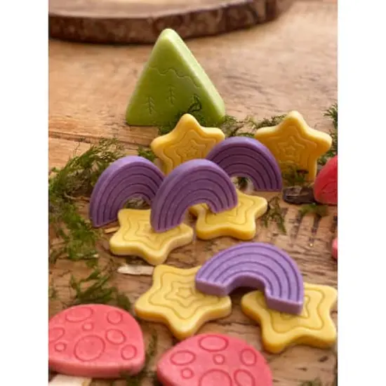 Yellow Door Scenery Stones Fairy Tale Play Set {4}