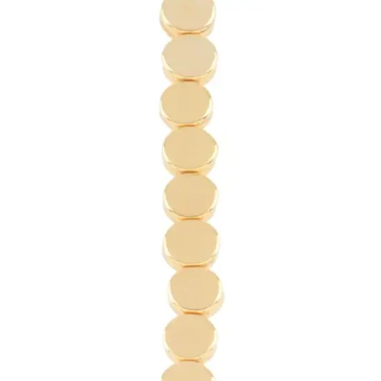 Gold Disc Beads, 6.5mm by Bead Landing&trade; {1}