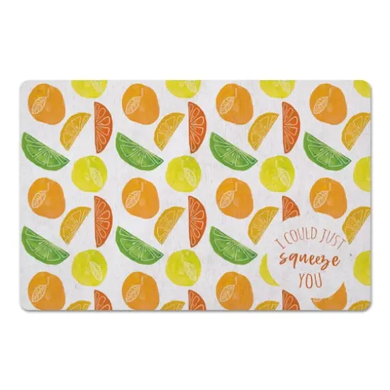 I Could Squeeze You 27" x 18" Floor Mat {1}