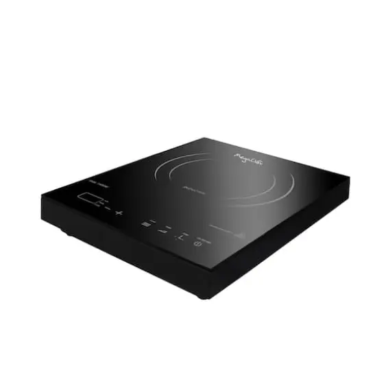 MegaChef Portable 1400W Single Induction Countertop Cooktop With Digital Control Panel {7}