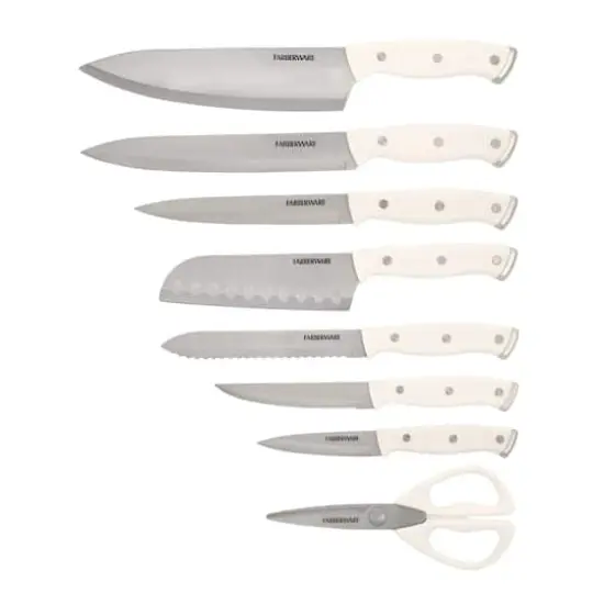 Farberware EdgeKeeper White 14-Piece Cutlery Set {3}