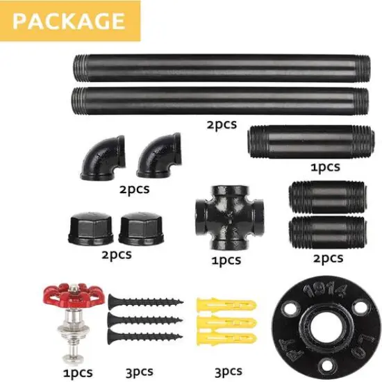 Black Iron Rustic Wall-Mounted Paper Towel Holder Stand {5}