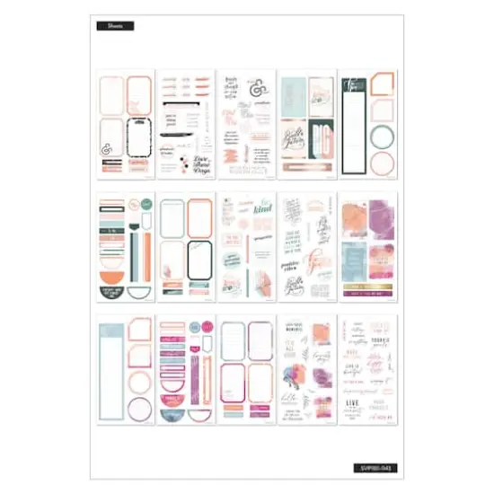 The Big Happy Planner&reg; Color Story Value Pack Stickers {4}