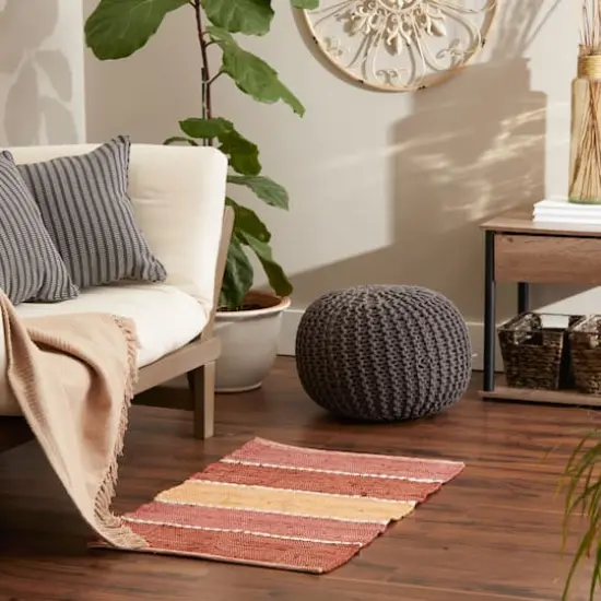 DII&reg; Color Block Cotton Chindi Rug, 2ft. x 3ft. Multi {5}