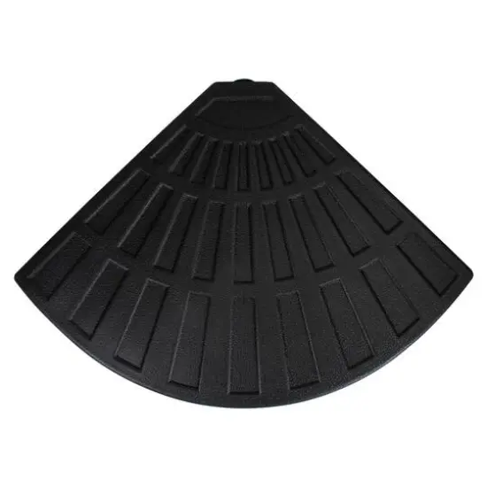 26" Black Fan Off-Set Umbrella Base {1}