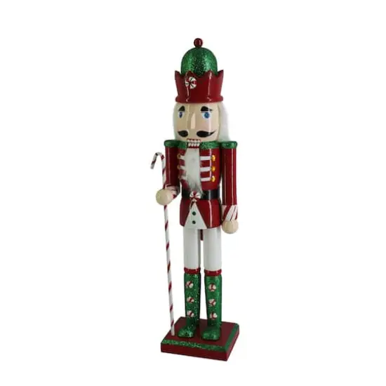 16" Red & White Candy Cane Nutcracker by Ashland® {4}