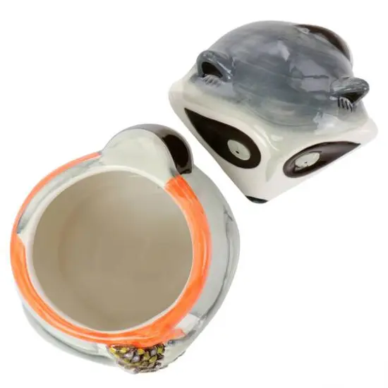 Gibson Home&reg; Woodland Raccoon Durastone Cookie Jar {4}