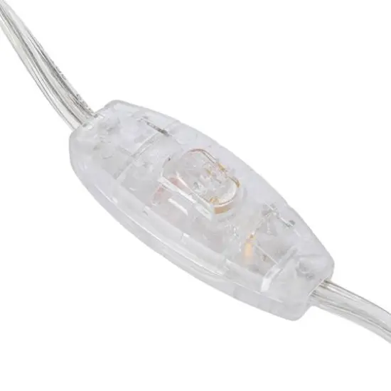 Hello Honey® 7.5" Multicolor Round Blown Glass Table Lamp with Inline Switch {8}