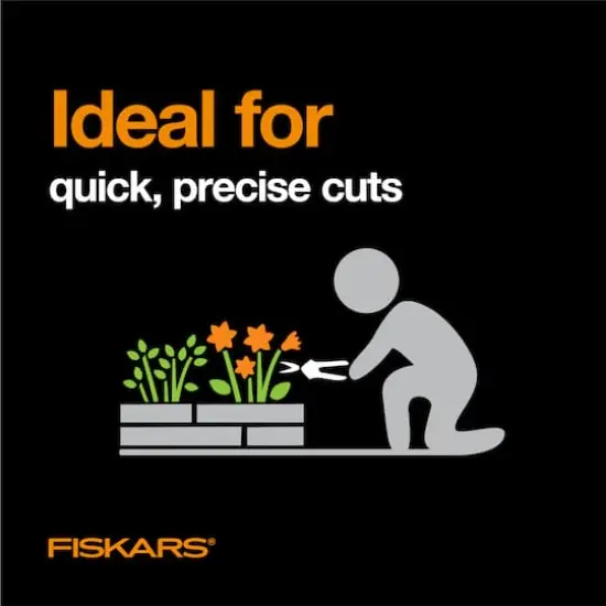 Fiskars&reg; 6" Non-Stick Micro-Tip&reg; Pruning Snips {10}