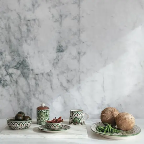 Hello Honey&reg; 7.5" Botanical Bliss Stoneware Plates, 4ct. {5}