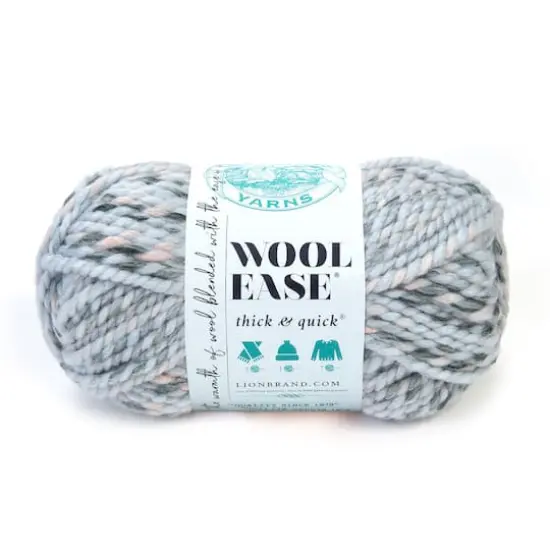 Lion Brand&reg; Wool-Ease&reg; Thick & Quick&reg; Variegated Yarn Arctic Ice {1}