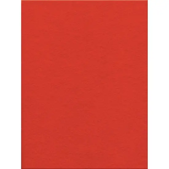 Kunin 9" x 12" Eco-Fi Plus Premium Felt Sheet, 12 Sheets Red {4}